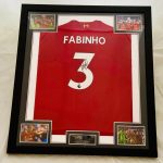 Liverpool Football Shirt Signed by James Milner, Professionally Framed