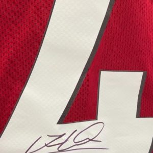 Liverpool home 2018/19 shirt signed by Jordan Henderson ( Captain ) , Framed - Image 3