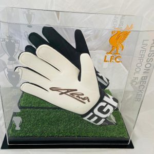 Liverpool FC Goalkeeper Glove Signed by Alisson Becker ,probably the best number one in the world - Image 2