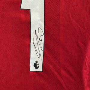 Liverpool Premier League Champions Embroidered 2018/19 0n front of shirt signed by Jürgen Klopp - Image 5