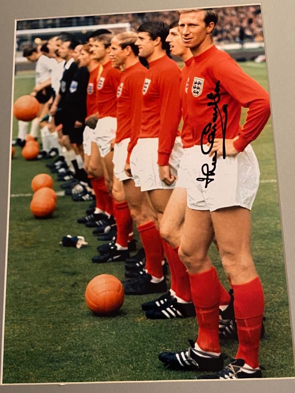 Jack Charlton signed 12 x 8 photo (various images) England / Leeds Utd