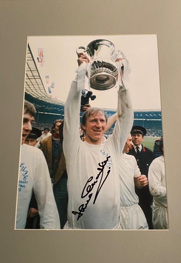 Jack Charlton signed 12 x 8 photo (various images) England / Leeds Utd