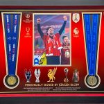 Liverpool Jurgen Klopp Signed Framed Celebration Of Premier League Winners  by The Normal one