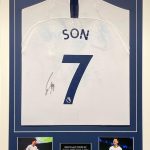 Chelsea Shirt Signed by Frank Lampard, Framed