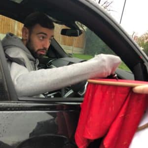 Manchester Utd shirt signed by Bruno Fernandes , Professionally framed - Image 4