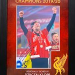 Liverpool Medal Montage Celebrating Cup Wins Fantastic item, includes 4 medals and Klopp signed picture , framed professionally