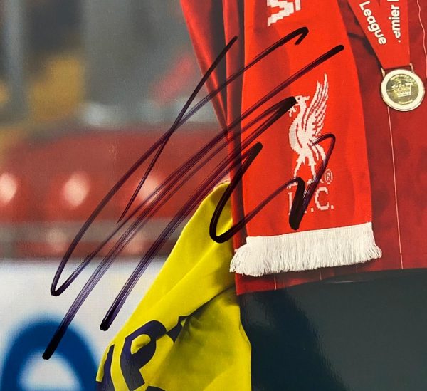 Liverpool Jurgen Klopp Signed Framed Celebration Of Premier League Winners  by The Normal one