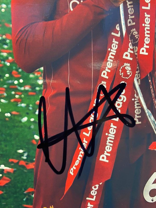 Liverpool signed Trent Alexander Arnold Photo Montage Framed Trophy Celebrations