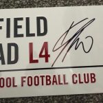 Jurgen Klopp signed Official Liverpool FC Cap
