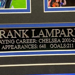 Chelsea Shirt Signed by Frank Lampard, Framed - Image 3