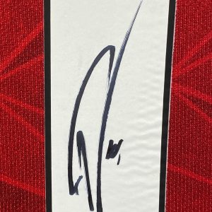 Arsenal FC shirt signed by Aubameyang , professionally framed