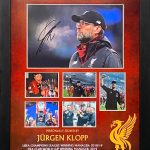 Man Utd Framed Montage of Celebrations Of champions league final 1999 signed by ole Gunnar solskjaer