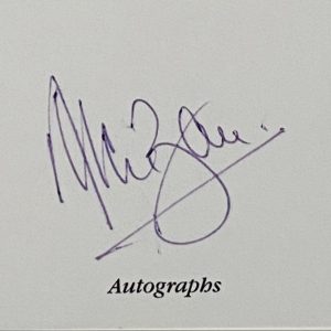 Alan Ball  Jules Rimet Signed index card 1966 World Cup Memorabilia
