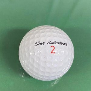 “Seve” Ballesteros montage  display personally signed by Seve - Image 3