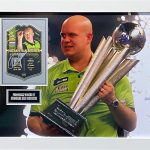 Luke Humphries Signed and Professionally Framed Darts Montage