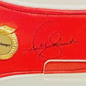 Anthony Joshua Hand signed IBF Red Boxing Belt in light-up quality display)