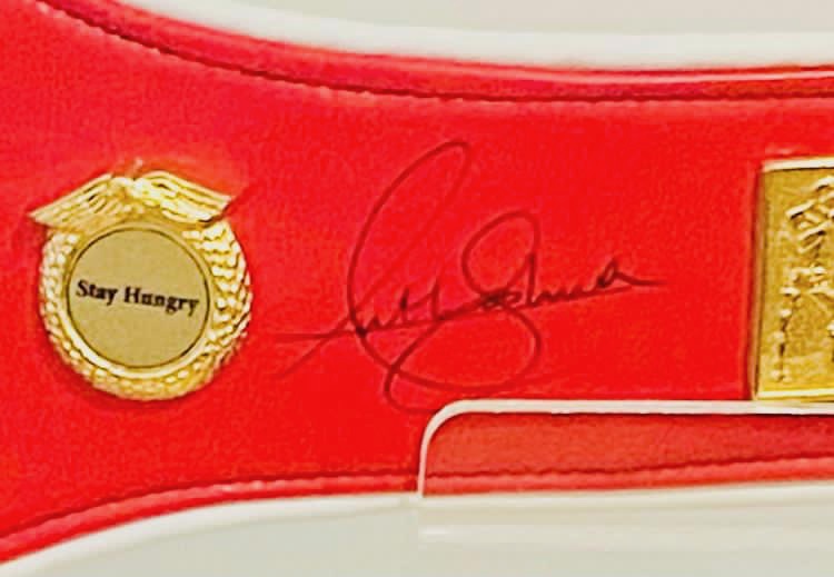 Anthony Joshua Hand signed IBF Red Boxing Belt in light-up quality display)
