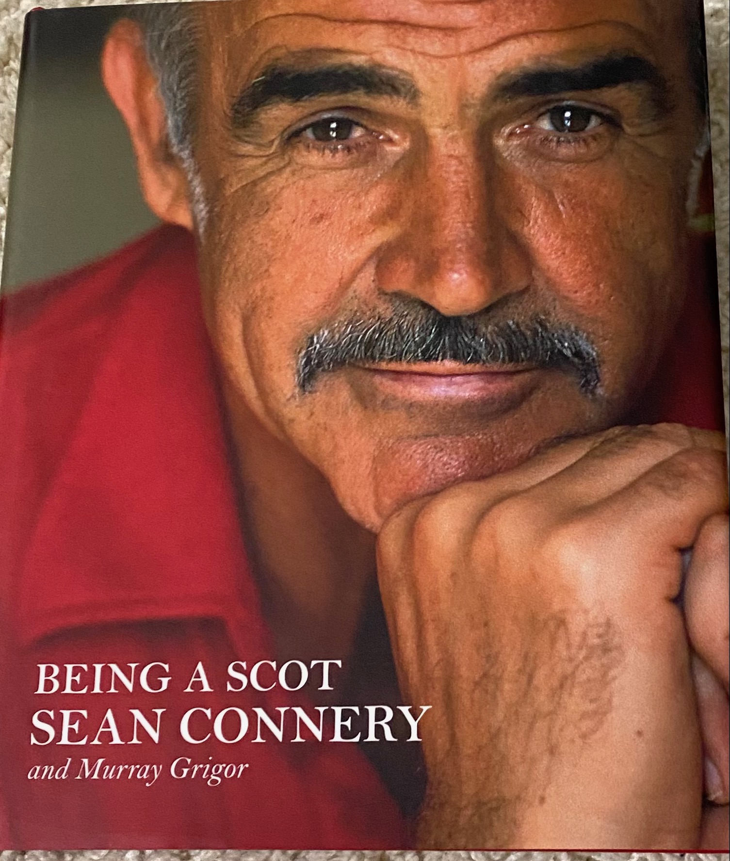 Sean Connery signed autobiography  ‘Being a Scot’