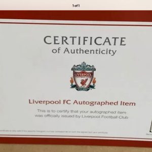 Liverpool Football Shirts Signed by Mohamed Salah, & Firmino 20/21 Dual  Professionally Framed - Image 8
