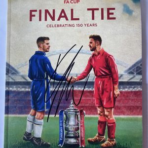 Jurgen Klopp signed FA Cup Final 2022 Winners Programme