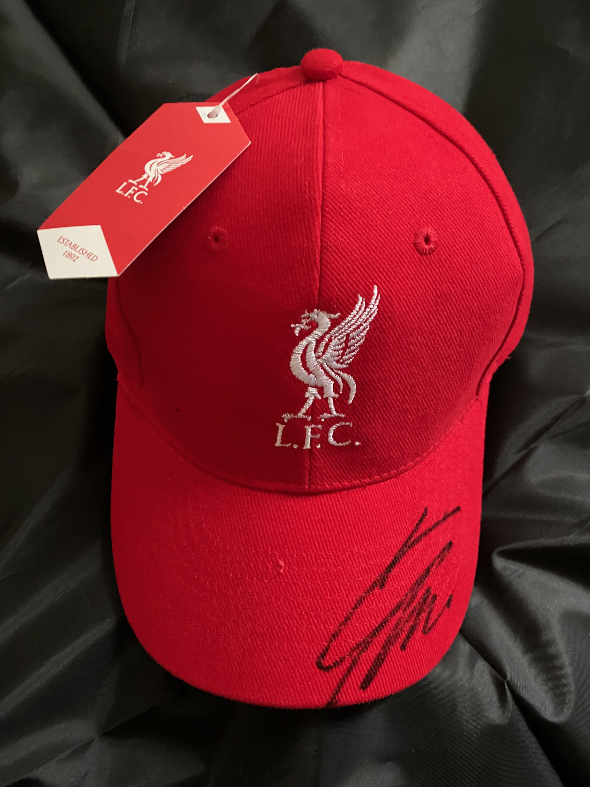 Jurgen Klopp signed White Street sign Liverpool  Premier League Champions