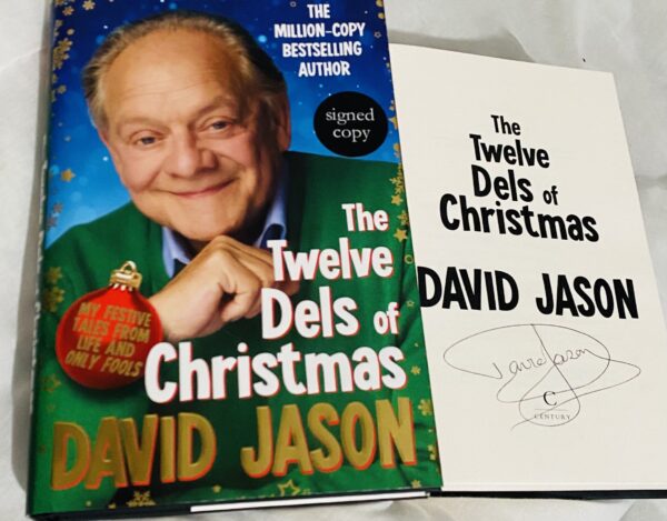 David Jason Signed 1st Edition The Twelve Dels Of Christmas Book