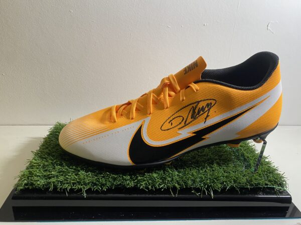 Darwin Nunez , Signed Football Boot In Display Case