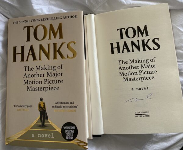 Tom Hanks Signed 1st Edtion Book The Making of Another Major Potion Picture Masterpiece