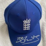Cricket Ball Signed by Sir Curtly Ambrose with display case