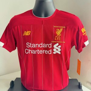 Liverpool Premier League Champions Home shirt signed by Jürgen Klopp Normal One - Image 4