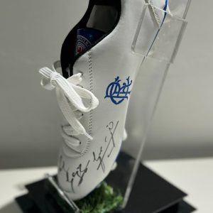 Paul Gascoigne & Walter Smith Signed Football Boot In Display - Image 5