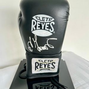 Oleksandr Usyk Undisputed Signed Black  Boxing Glove In Display Case - Image 2