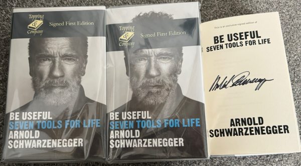 Arnold Schwarzenegger Signed 1st Edition Book Be Useful For Life