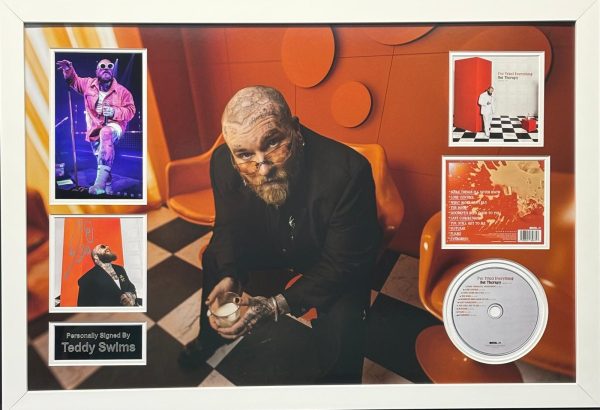 Teddy Swims Signed Montage Framed